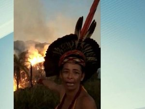Incêndio atinge reserva indígena afetada por desastre da Vale
