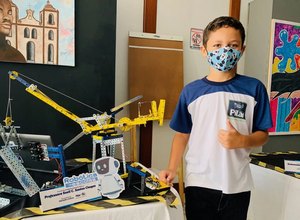 Seis escolas municipais de Pilar participam de aula inaugural de robótica em Pilar