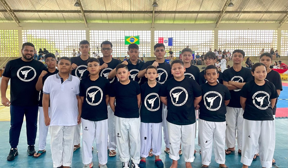 Canoa Taekwondo Team de Lagoa da Canoa se destaca no Campeonato Alagoano e classifica 9 atletas conquistando 15 medalhas