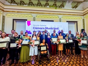 Câmara de Maceió entrega comendas a 21 mulheres em homenagem à luta pelo protagonismo feminino