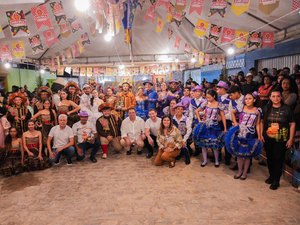 Prefeito Luciano Barbosa destaca participação da juventude nos arraiás comunitários
