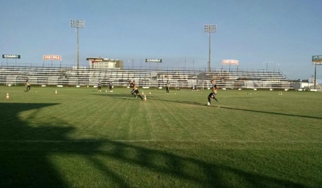 Reapresentação é marcada com treino em campo reduzido