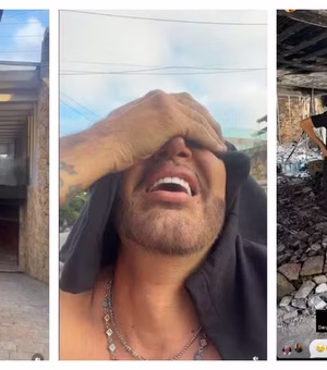 Pai do MC Gui tem casa incendiada e altar com bíblia fica intacto: 'Deus é bom'