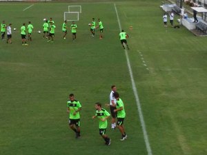 ASA faz treino tático para jogo com Murici; Douglas, Eron e Mandacaru são avaliados