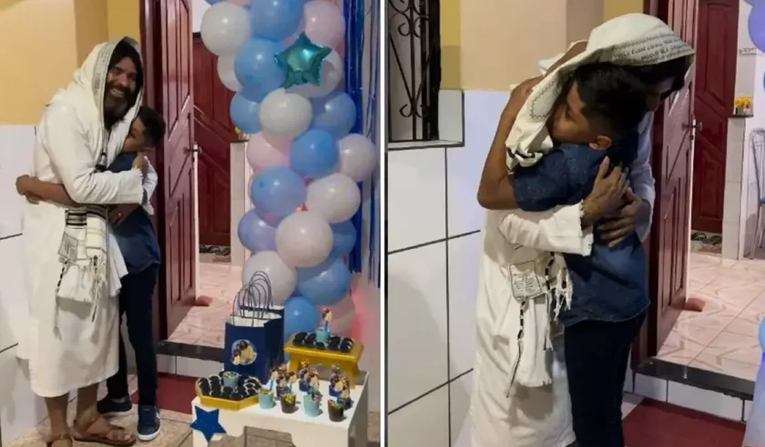 Menino autista inspira ao celebrar aniversário com tema de Jesus: “Ele é meu melhor amigo”