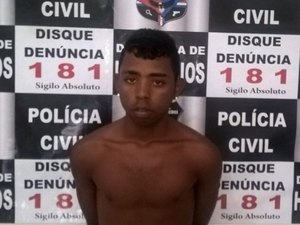 Jovem acusado de homicídio é preso em cumprimento a mandado de prisão