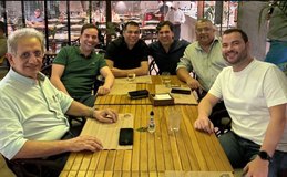 Reunião discute Isnaldo Bulhões candidato ao governo com esposa de JHC como vice