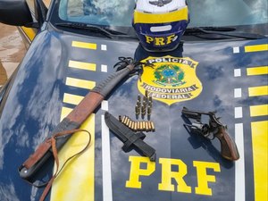 Homem é preso por porte ilegal de arma de fogo em Murici