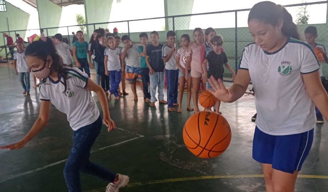 Escolas em tempo integral ganham projeto esportivo com diversas modalidades