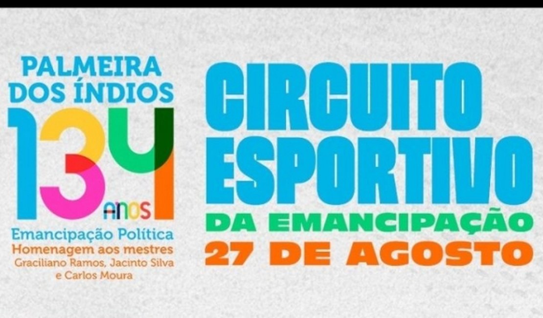 Circuito Esportivo promete movimentar o final de semana em Palmeira dos Índios; E vem aí 3° Copa Palmeira