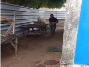 Homem é flagrado praticando sexo com cadela em Pão de Açúcar