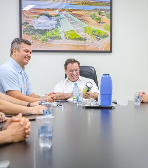LATENNIS discute Arapiraca Open e construção de quadras com prefeito e Federação