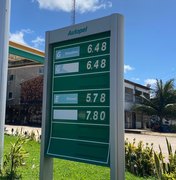 Preço da gasolina comum em Maragogi supera valor médio de Maceió