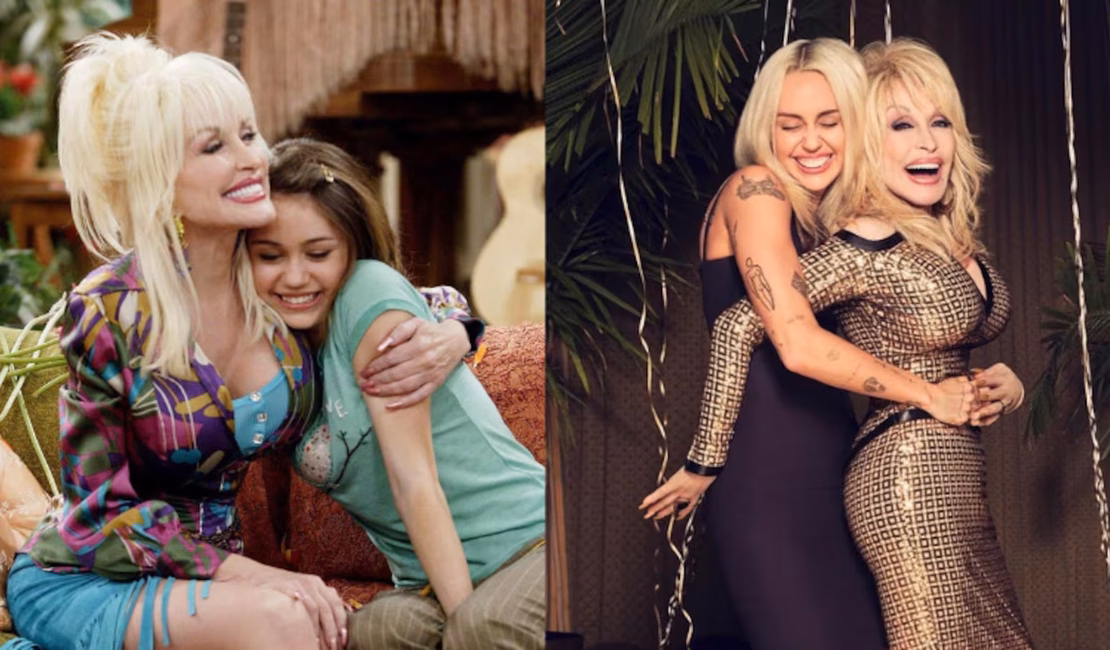 Como Dolly Parton se tornou madrinha de Miley Cyrus? Entenda a relação das cantoras