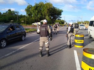 BPRv realiza operação da Lei Seca e flagra irregularidades na AL 101 Sul