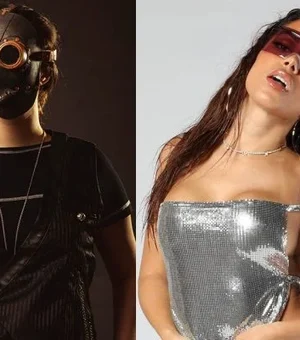 Cantora se apresenta mascarada e recusa “vender o corpo como Anitta”