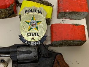 Adolescente é apreendido com drogas após troca de tiros com agentes da PC