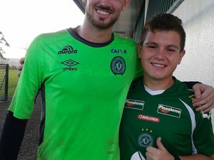 João Felipe, um Chapecoense que se apaixonou pela história do ASA