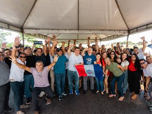 Caravana de Renan Filho inicia movimento político e adesão da região metropolitana em Rio Largo