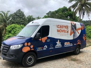 Equipe do Castramóvel fará atendimento de cães e gatos dos moradores de Fernão Velho