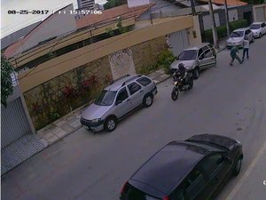 [Vídeo] Policial militar é morto com tiro no peito durante tentativa de assalto 