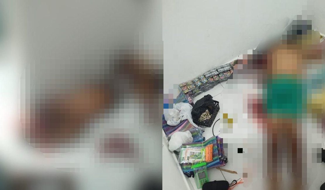 Quatro homens são mortos a tiros dentro de imóvel em Ipioca, em Maceió