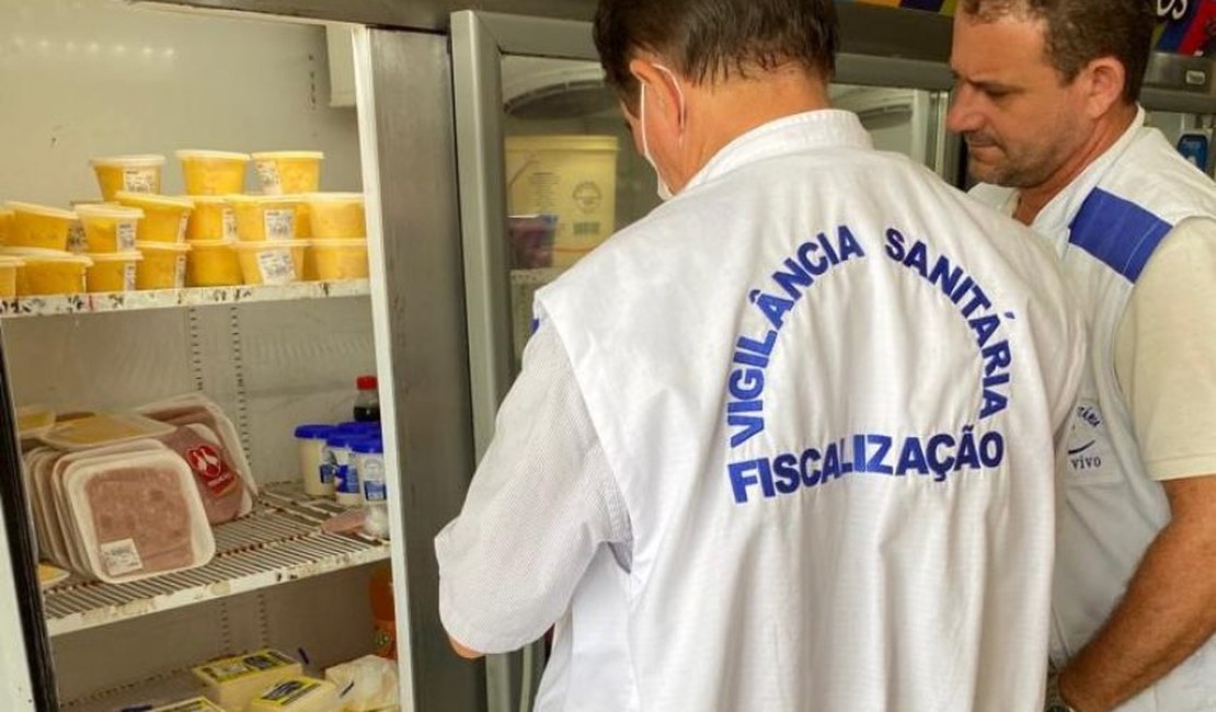 Vigilância Sanitária apreende 550 kg de alimentos no fim de semana