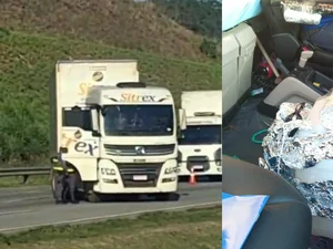 Suspeita de bomba no Rodoanel: Motorista desmaia ao ser retirado de carreta