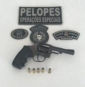 Homem é preso portando arma de fogo em plena luz do dia, em Arapiraca