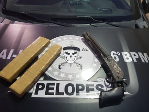 Suspeitos trocam tiros com a PM e são presos com drogas em Maragogi