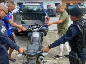 Moto roubada é recuperada em São Miguel dos Campos após ação integrada entre a Guarda Municipal e SMTT