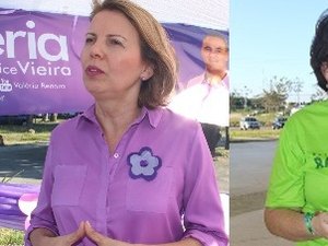 Rachel e Valéria disputam segundo turno na Ufal
