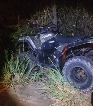 Colisão traseira provoca morte de condutor de quadriciclo na AL-101 Norte, em Maragogi