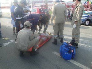 Condutores de veiculos desatentos sofrem acidentes ao passarem em quebra-molas