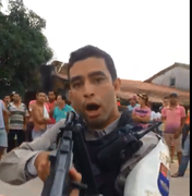 Vídeo: população reclama da agressividade de policias durante operação de ordenamento