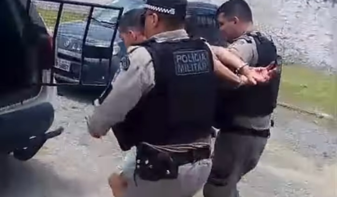 [Vídeo] Preso por matar babá dos filhos publicou mensagem antes do crime: 'hoje tô afim de beber sangue'