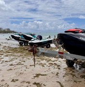 Operação integrada fiscaliza comércio irregular de passeios em Jet Skis na orla marítima