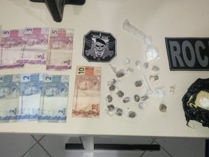 Homem é preso em flagrante por tráfico de drogas em Penedo