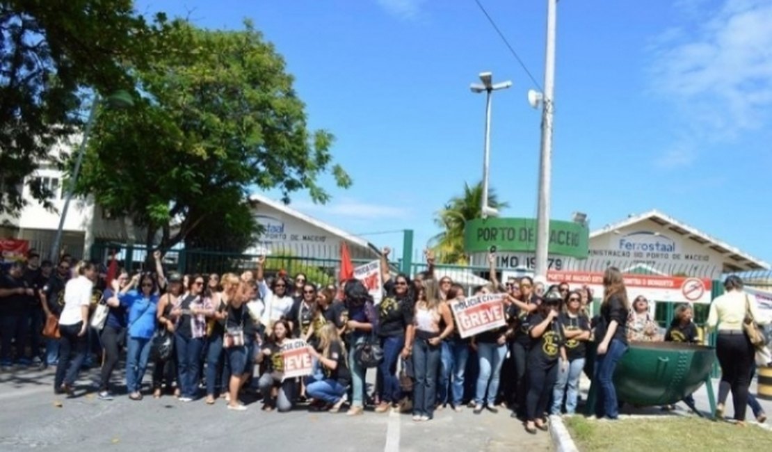 Policiais Civis intensificam movimento grevista e paralisam 100% das atividades