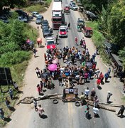 BR-101 é liberada após novo protesto de indígenas Wassu Cocal em Joaquim Gomes