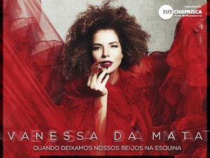 Vanessa da Mata é a principal atração deste final de semana em Maceió