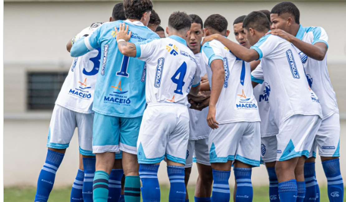 CSA vira contra o Desportivo Aliança e assume liderança do Grupo A no Alagoano Sub-20