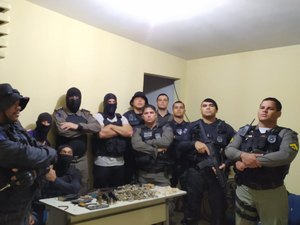 Operação em Colônia Leopoldina prende quadrilha que atua em AL e PE