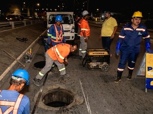 Av. Gustavo Paiva recebe mais uma etapa da Operação Tampa Bueiro