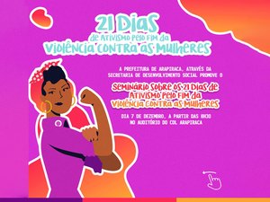 Prefeitura promove seminário de ativismo pelo fim da violência contra as mulheres