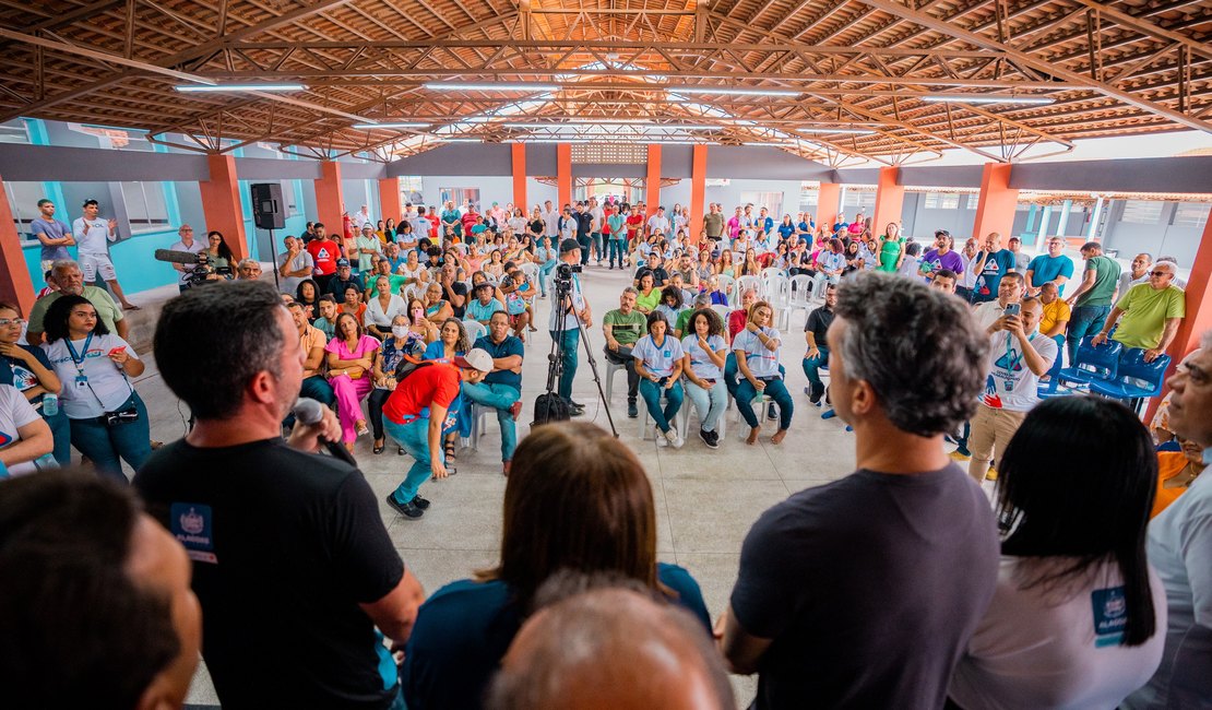 Paulo Dantas inaugura Escola Estadual na Barragem Leste, em Delmiro Gouveia