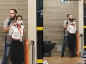 [Vídeo]PM é preso após fazer funcionária da GOL refém no Aeroporto de Guarulhos