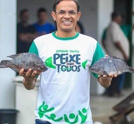 Prefeito Marcos Silva realiza entrega de pescado e beneficia centenas de famílias na Semana Santa em Messias