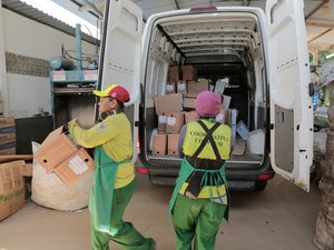 ?Judiciário realiza primeiro descarte de processos no Estado