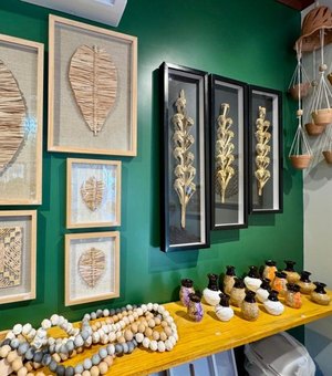 Nova loja de artesanato aposta em peças exclusivas e valoriza artesãs de Maragogi